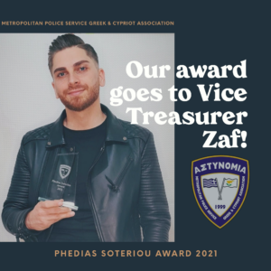 Phedias Soteriou Award 2021